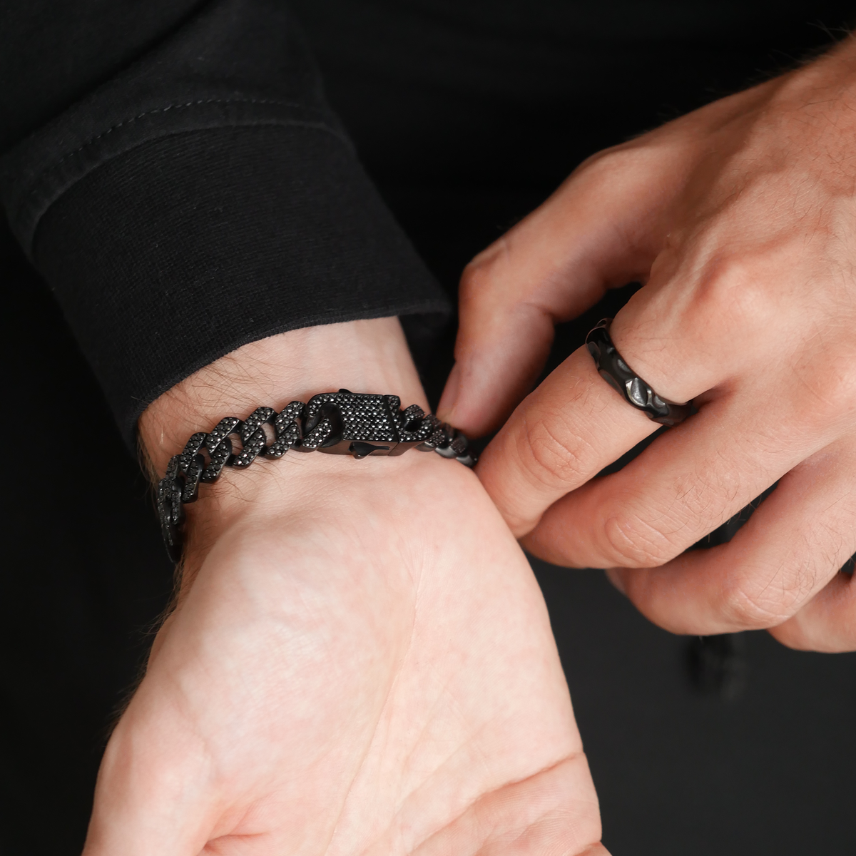 Frosted Cuban Bracelet (10MM)