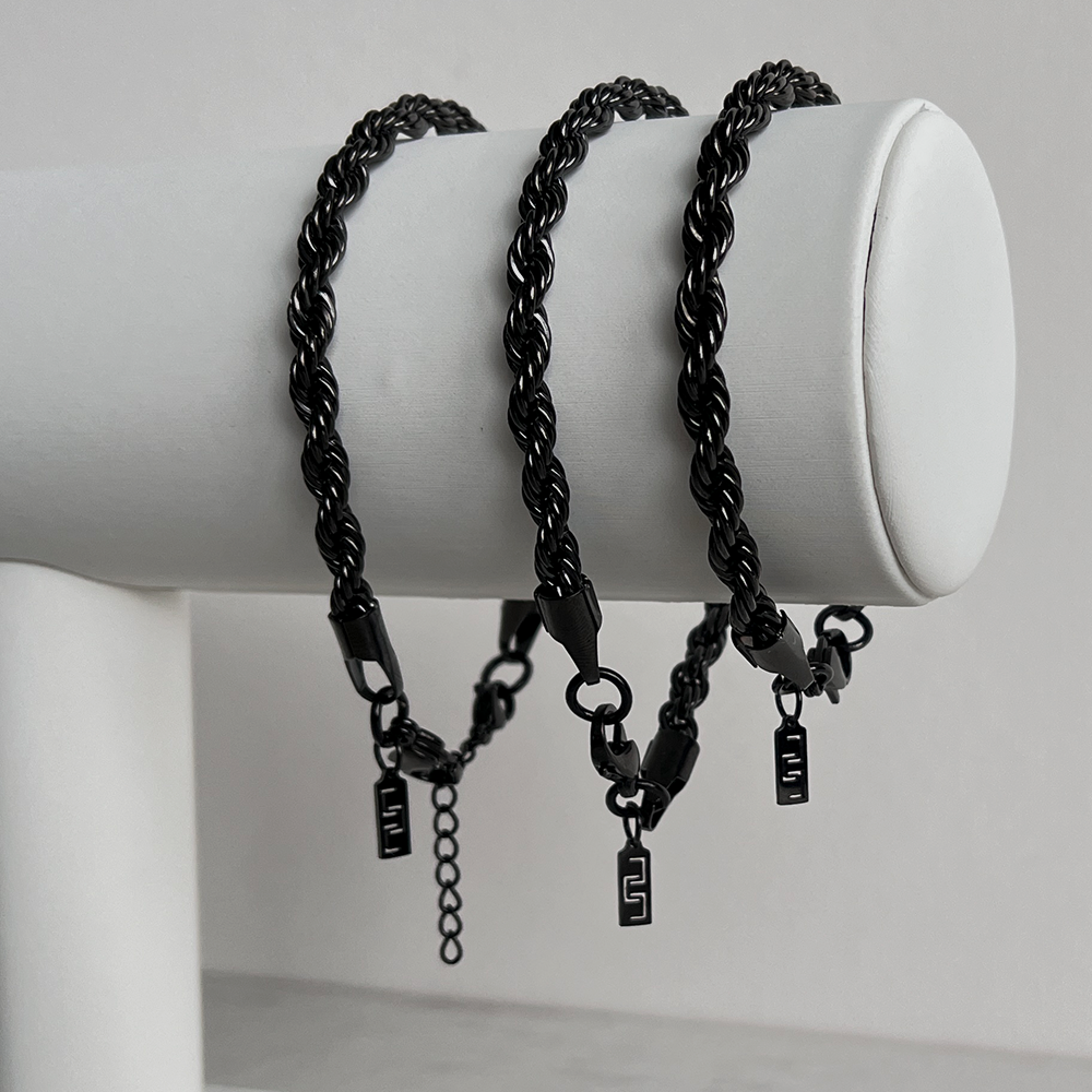 Black bracelet extender comparison