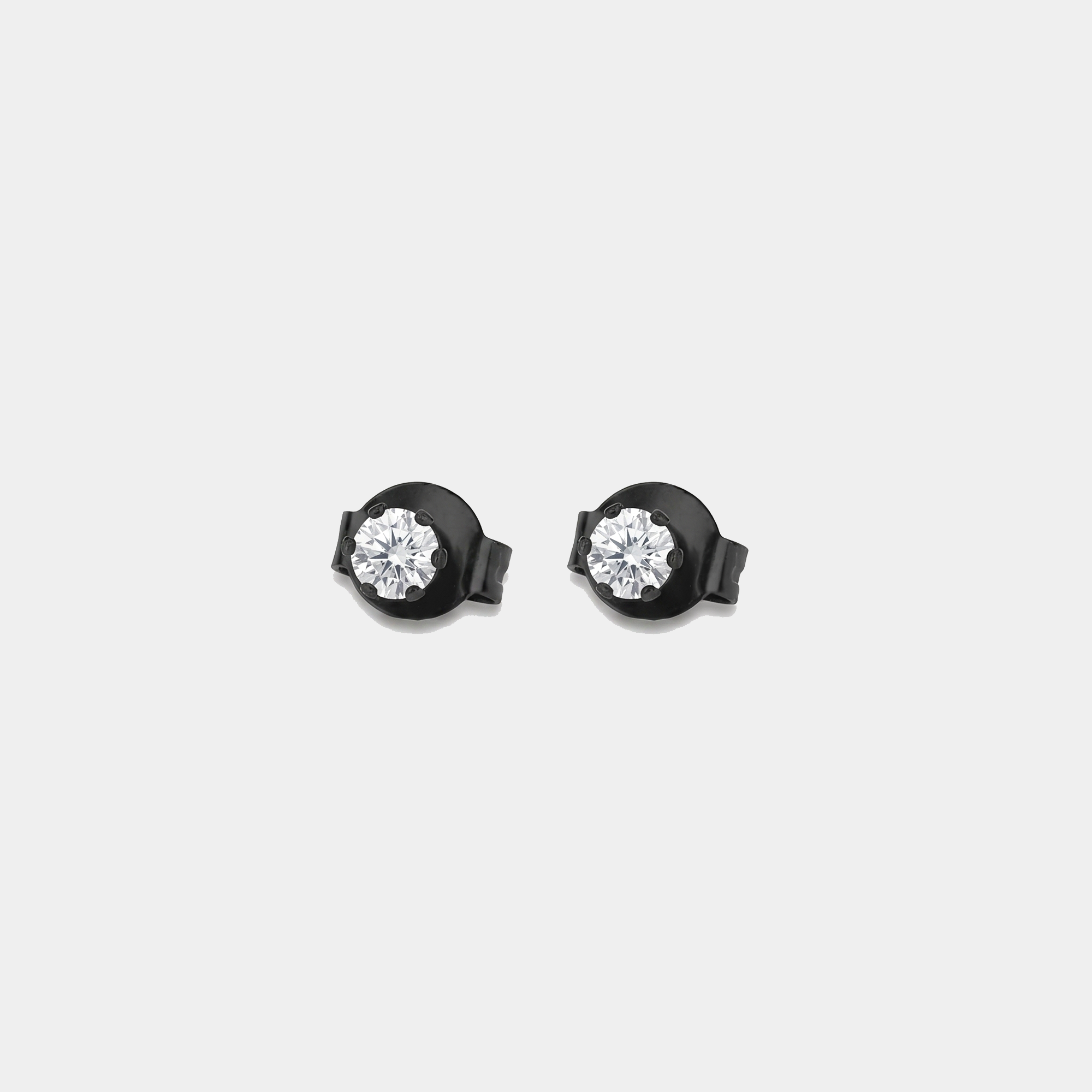 Eternal Round Gemstone Studs (3mm)
