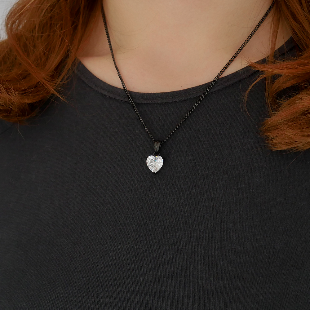 Eternal Heart Gemstone Pendant