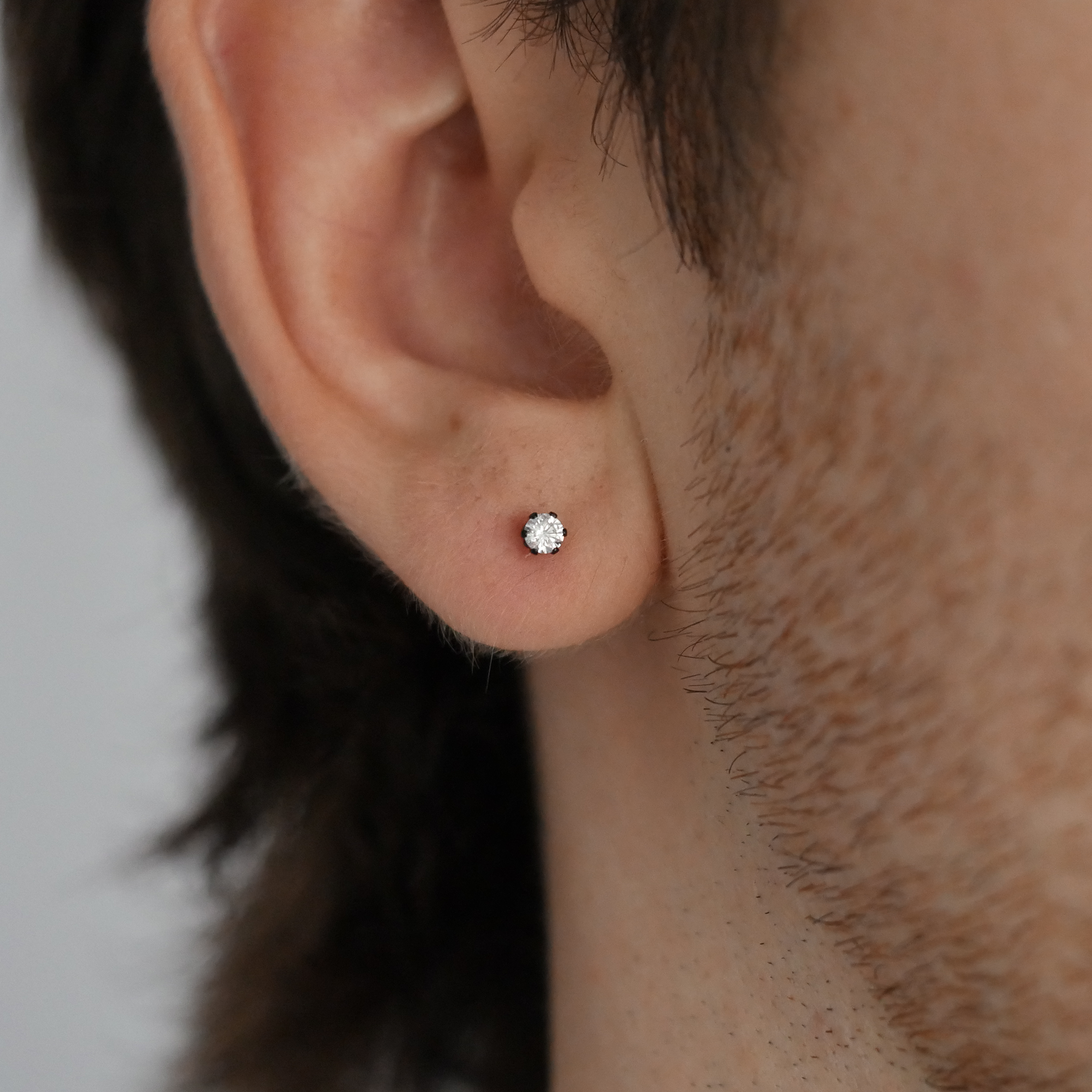 Eternal Round Gemstone Studs (3mm)