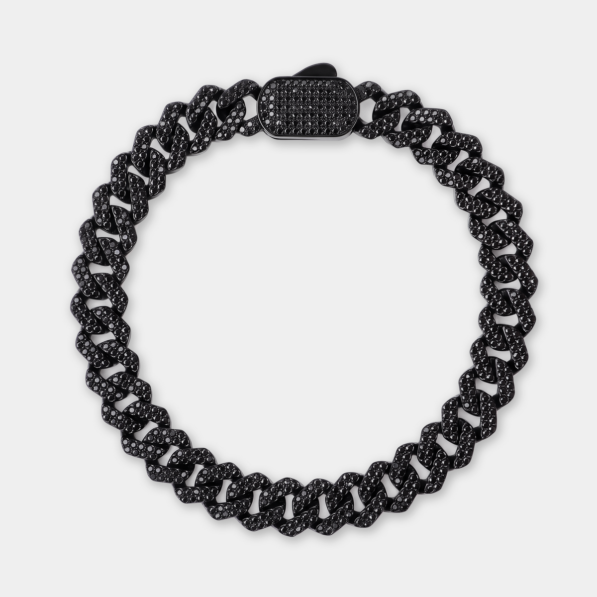 Frosted Cuban Bracelet (8MM)
