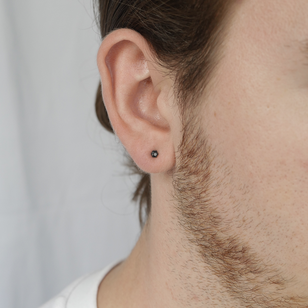 Round Gemstone Studs (3mm)