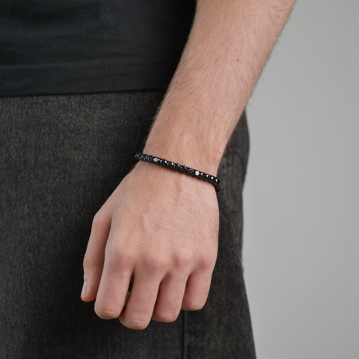 Midnight Tennis Bracelet (5mm)