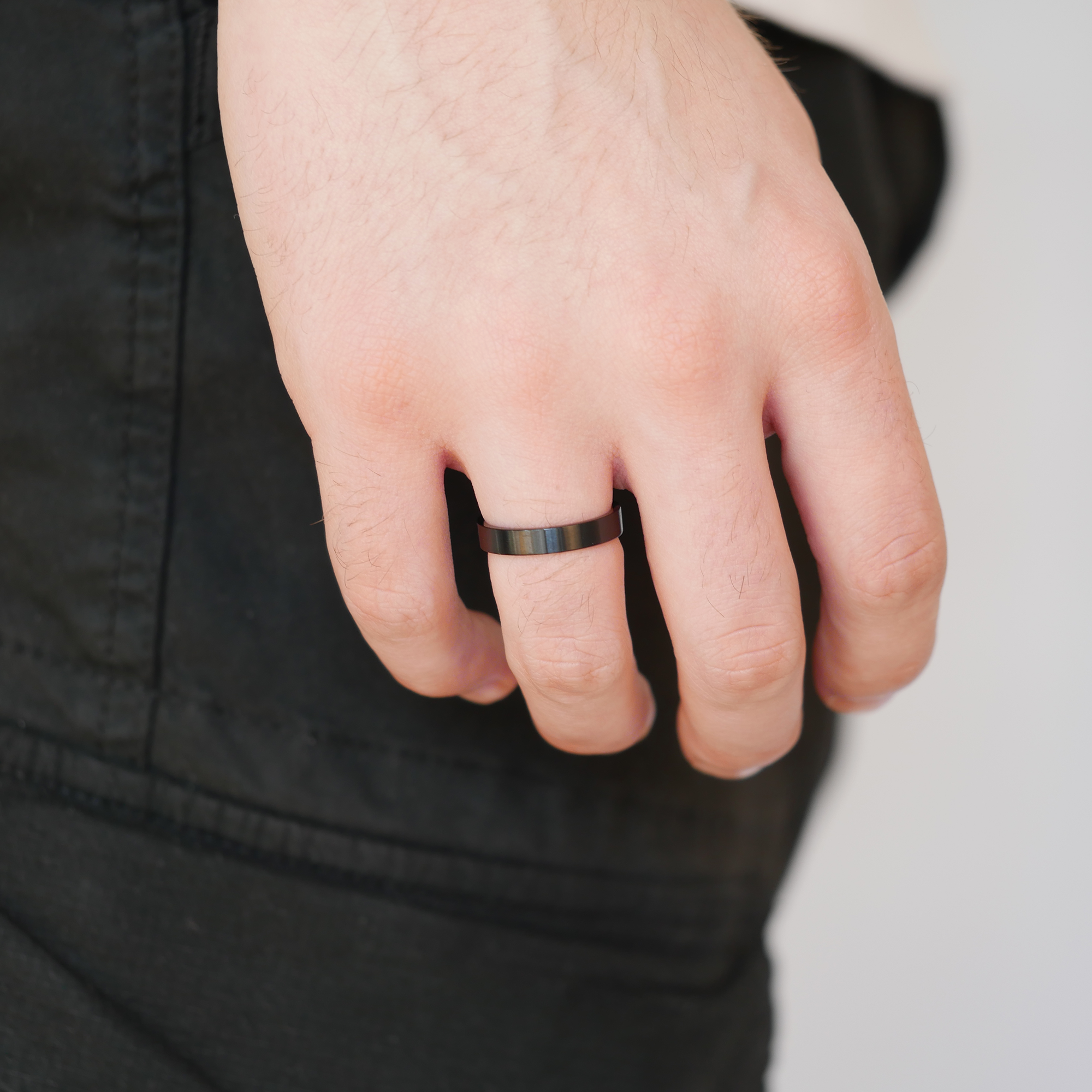 Thin Band Ring (Matte)