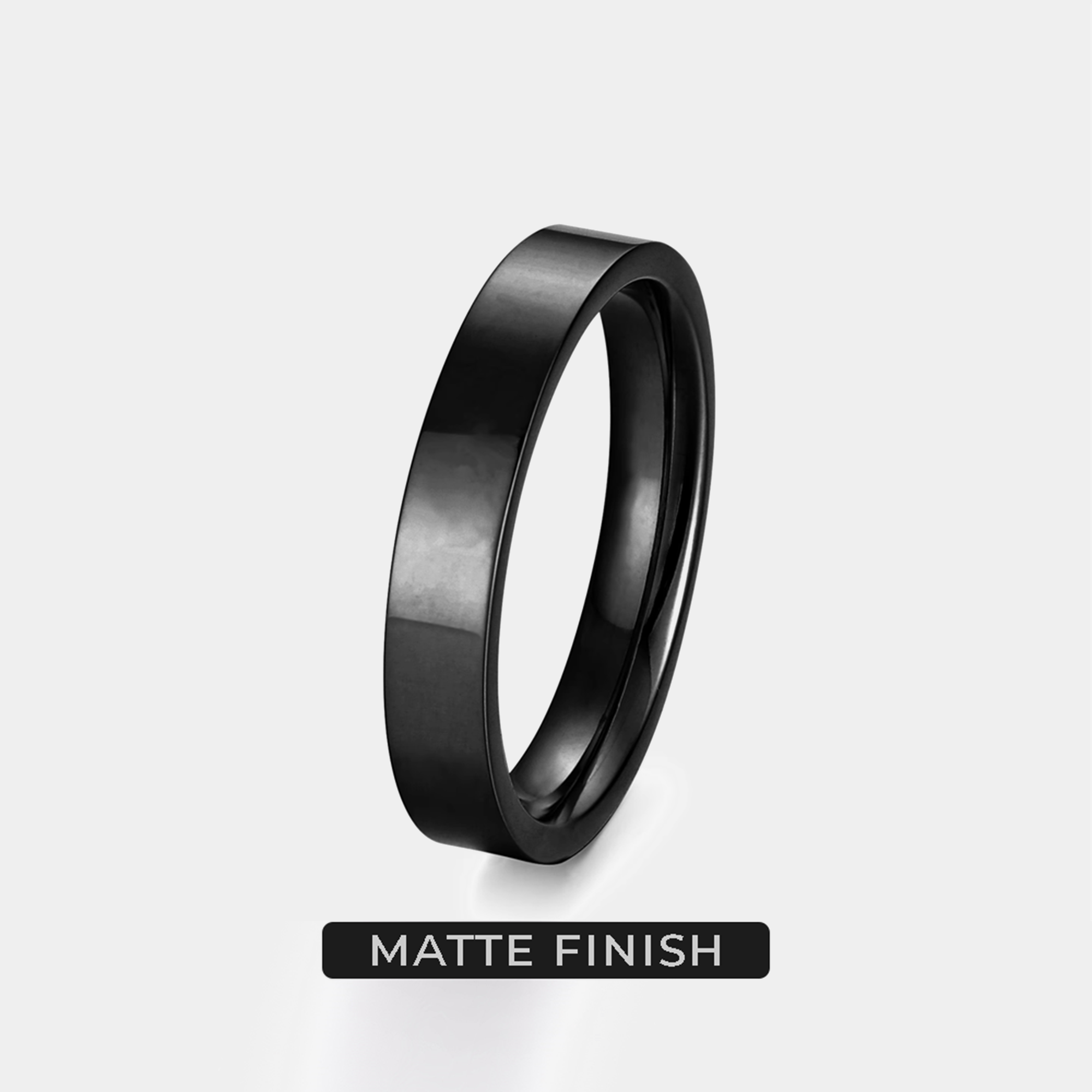 Thin Band Ring (Matte)