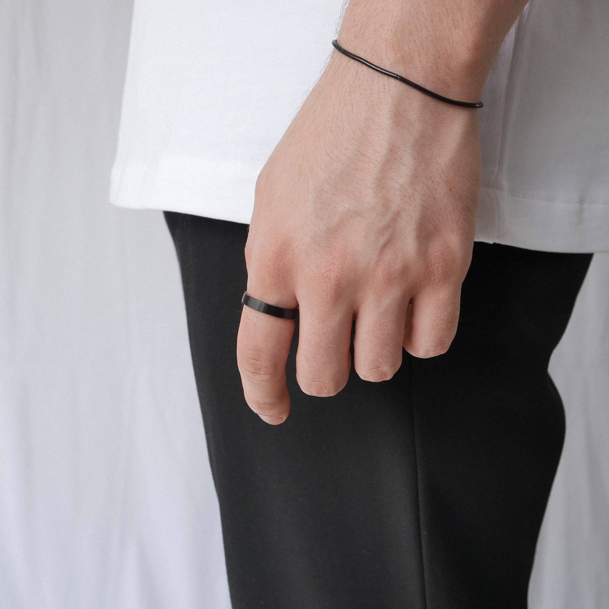 Thin Band Ring (Matte)