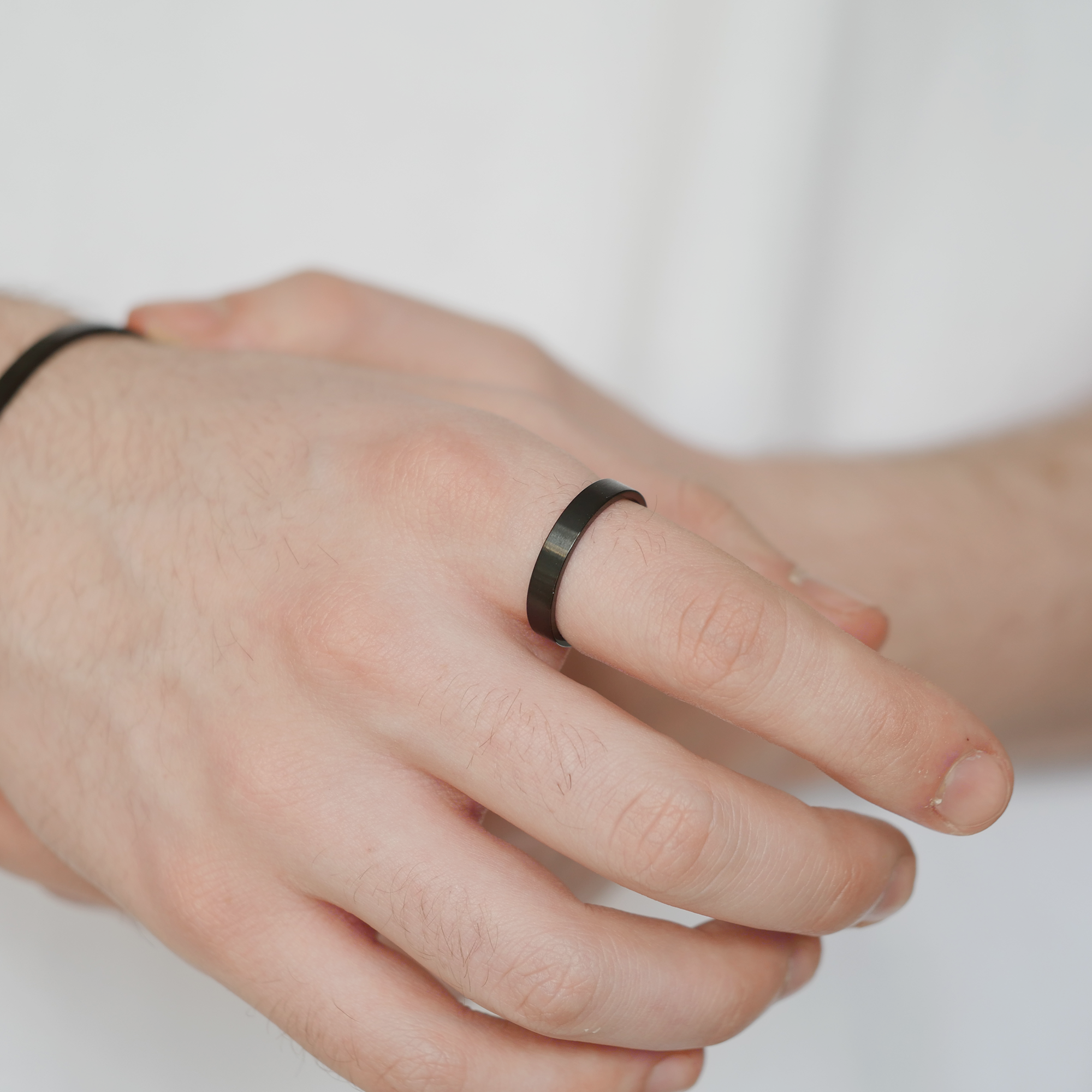 Thin Band Ring (Matte)