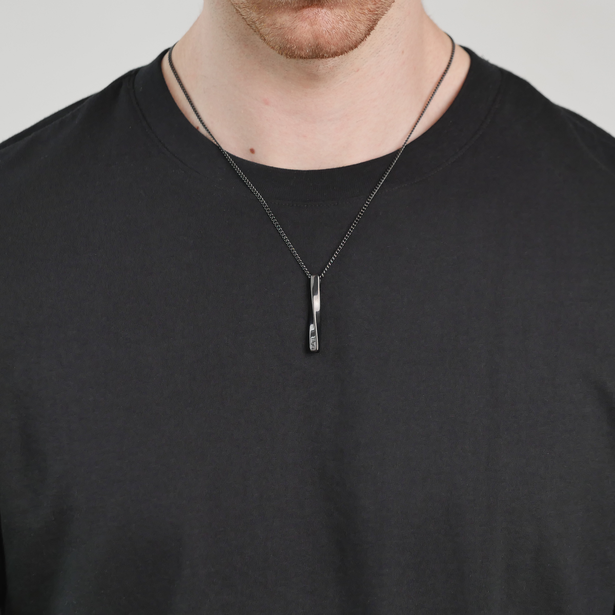 Twisted Bar Pendant