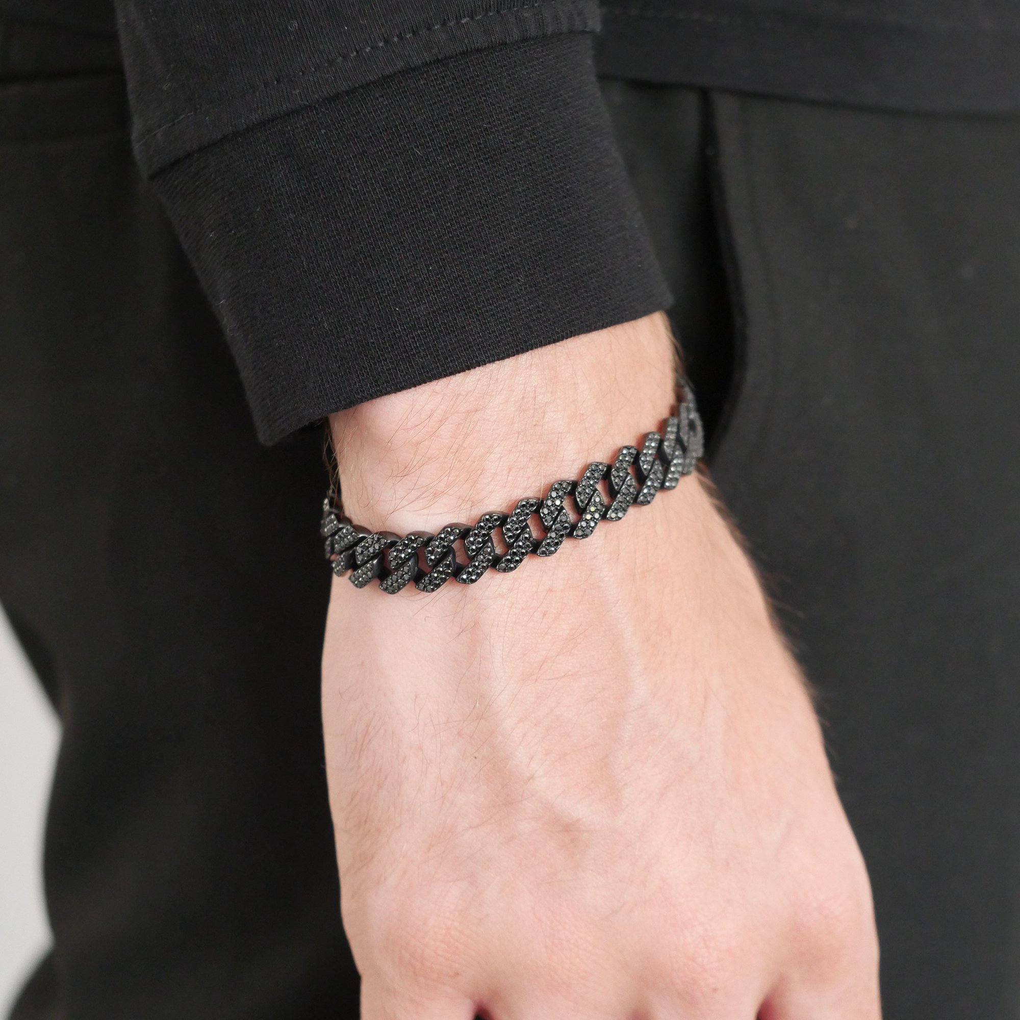 Frosted Cuban Bracelet (10MM)