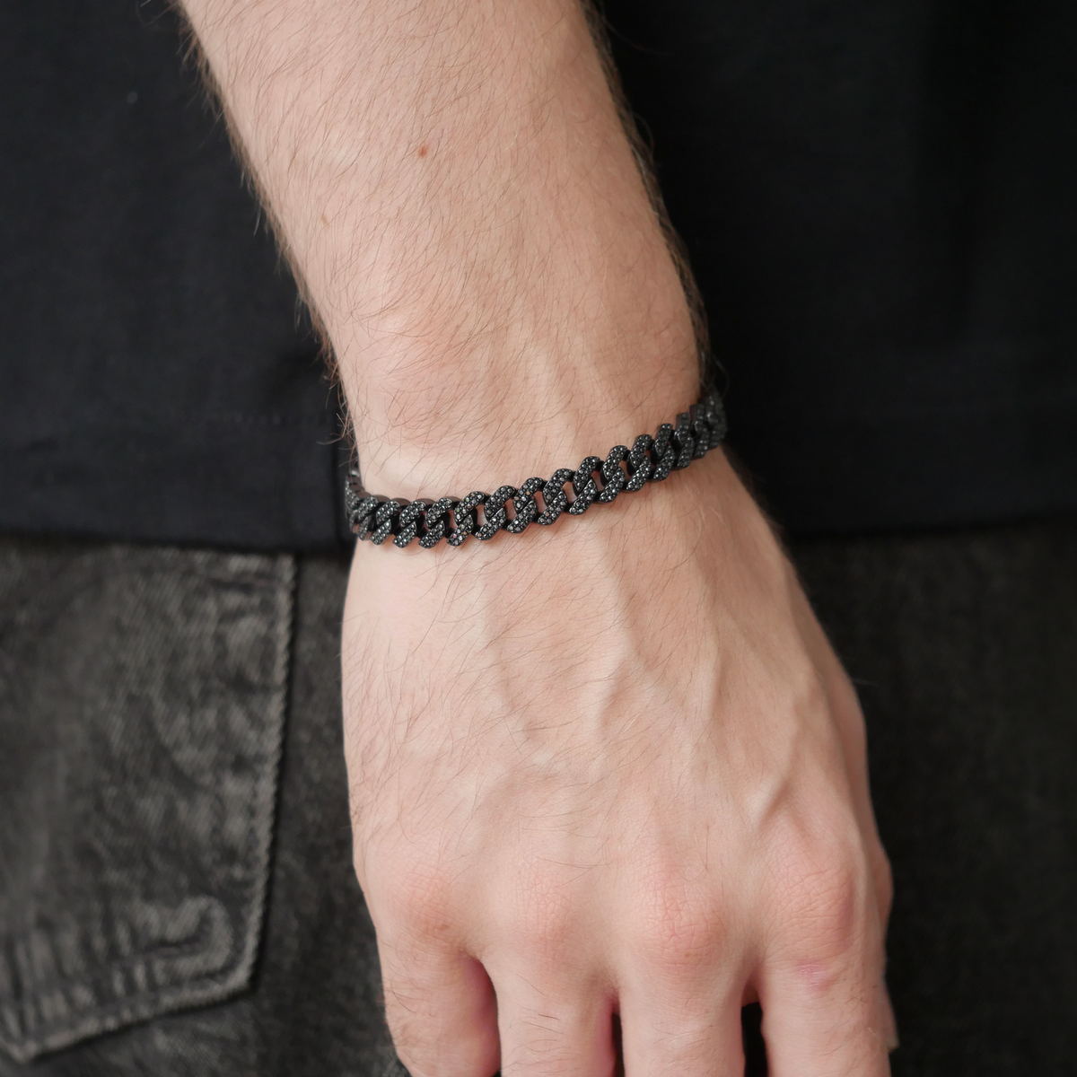 Frosted Cuban Bracelet (8MM)