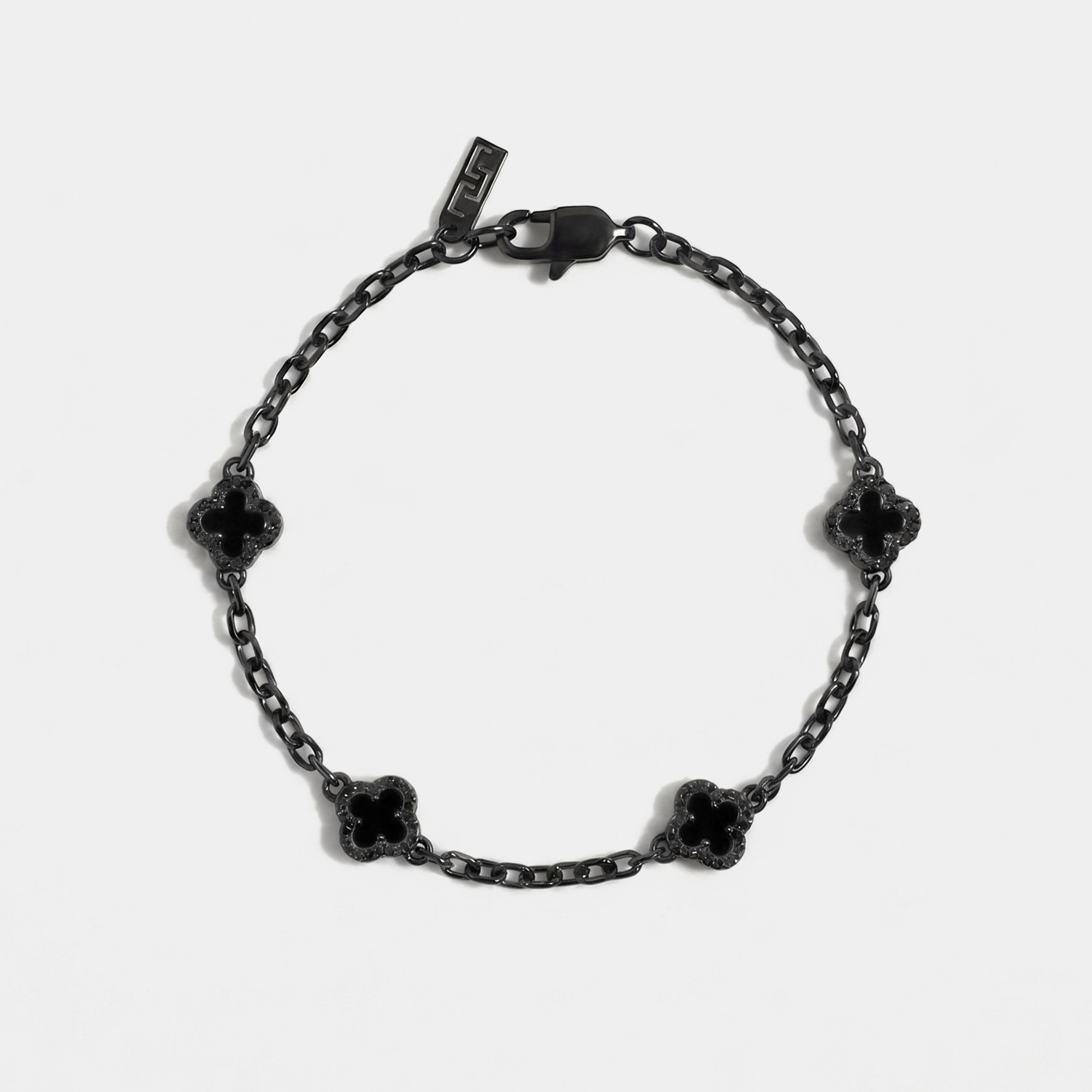 Black Clover Cable Bracelet