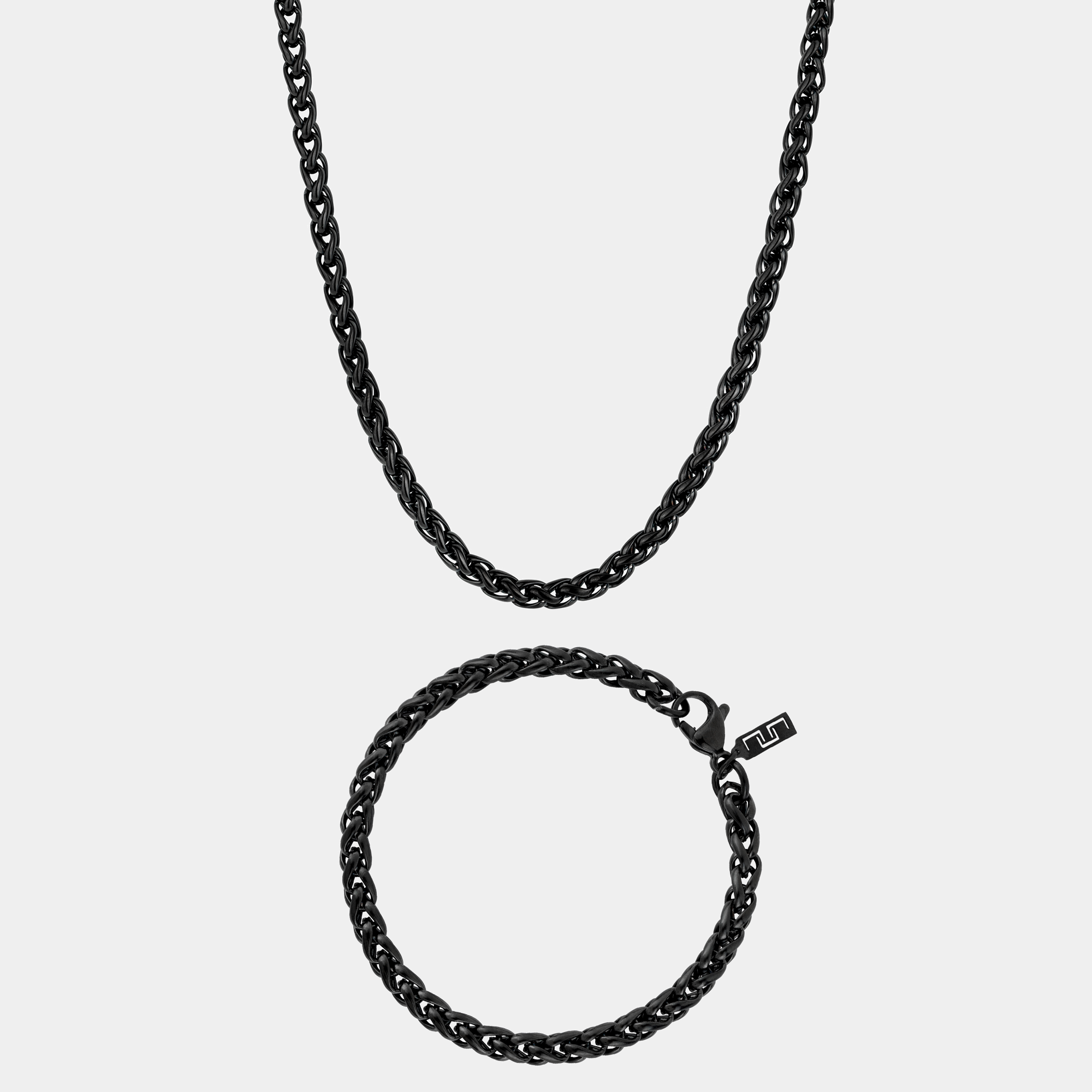 Braid Chain & Bracelet Set (5mm)
