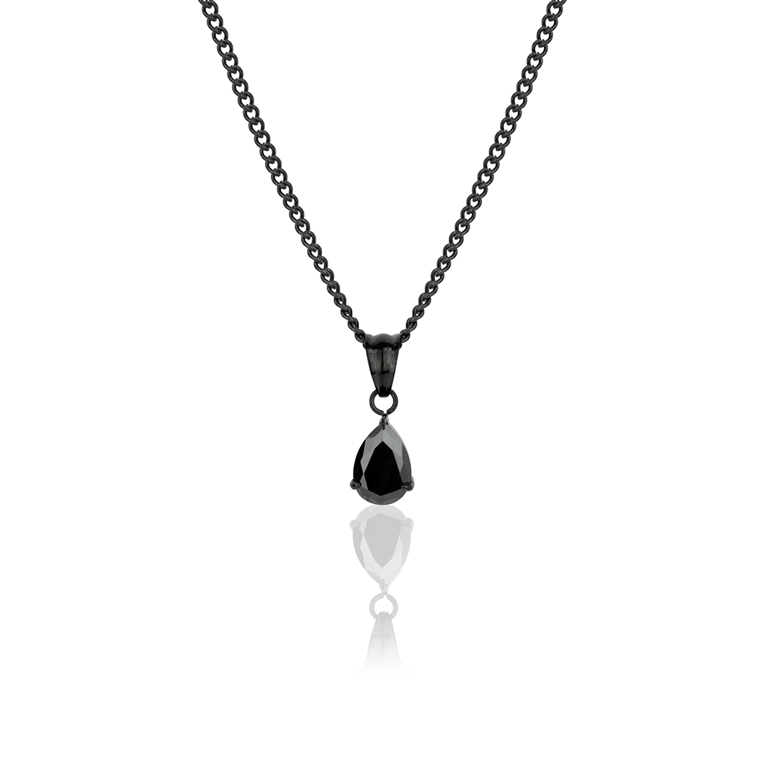 Teardrop Gemstone Pendant