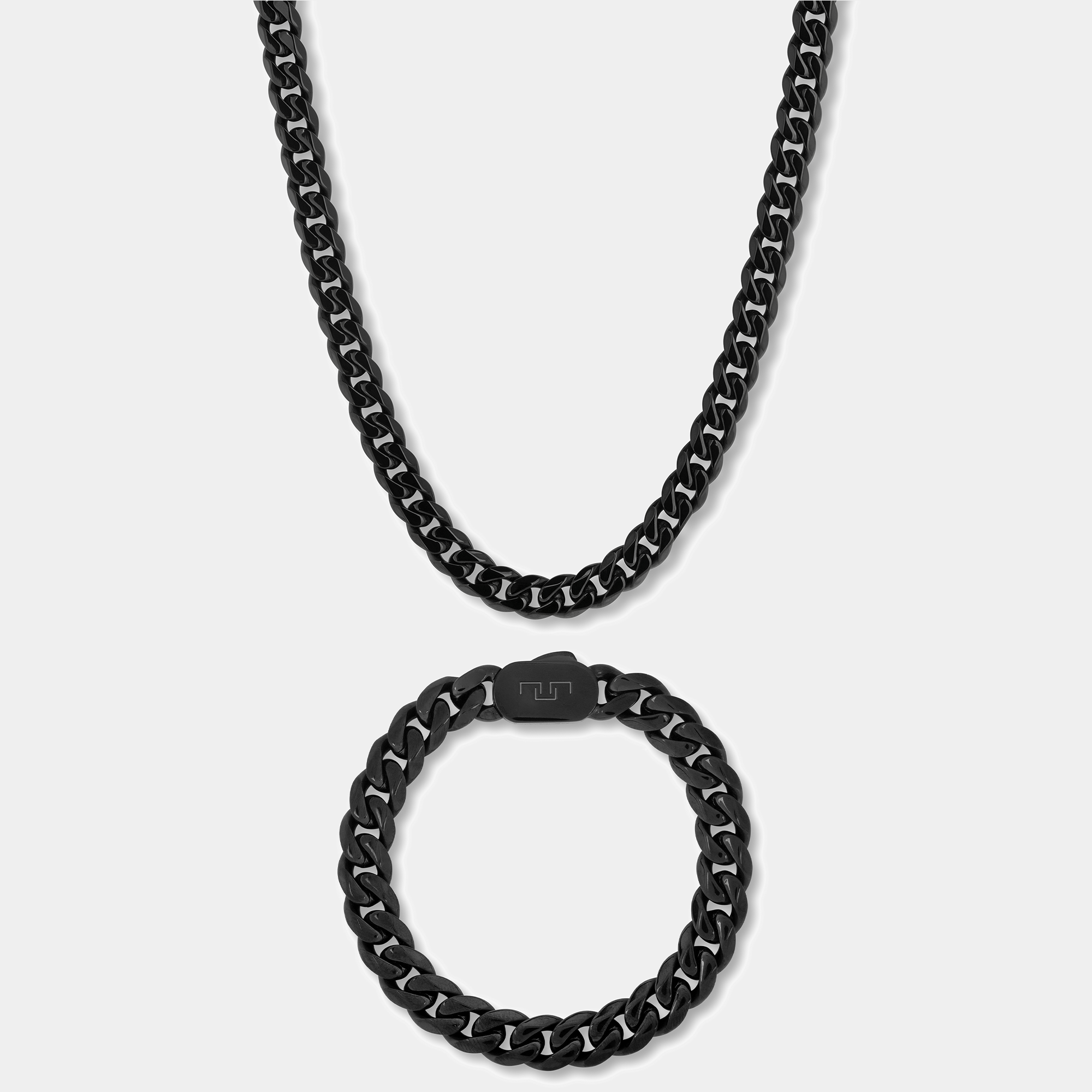 Cuban Chain & Bracelet Set (10MM)