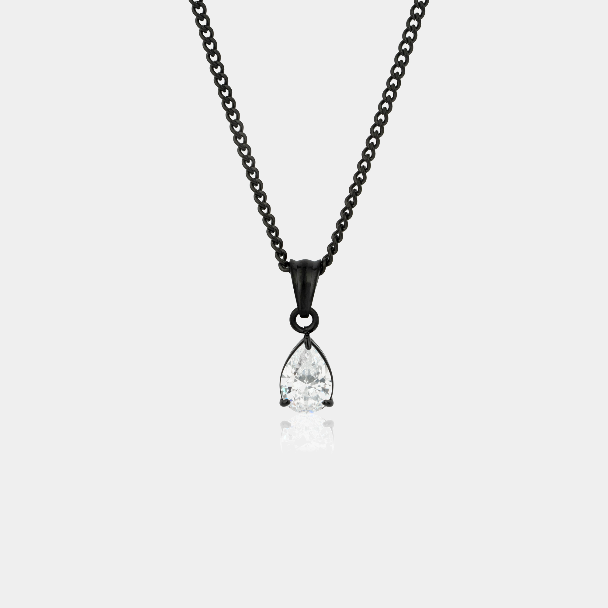 Eternal Teardrop Gemstone Pendant