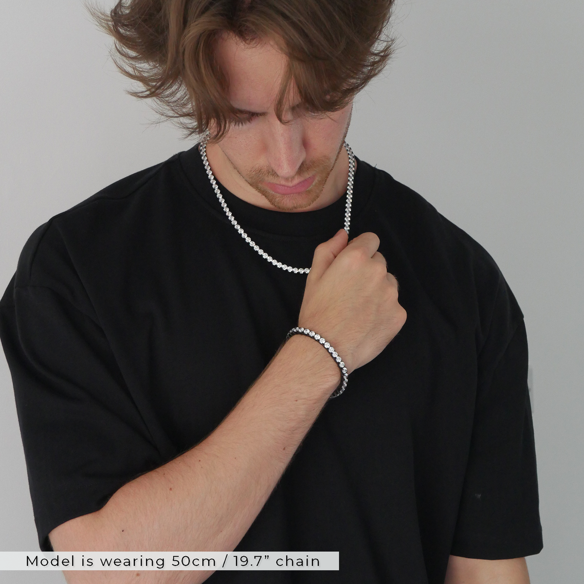 Eternal Tennis Chain & Bracelet Set (5mm)