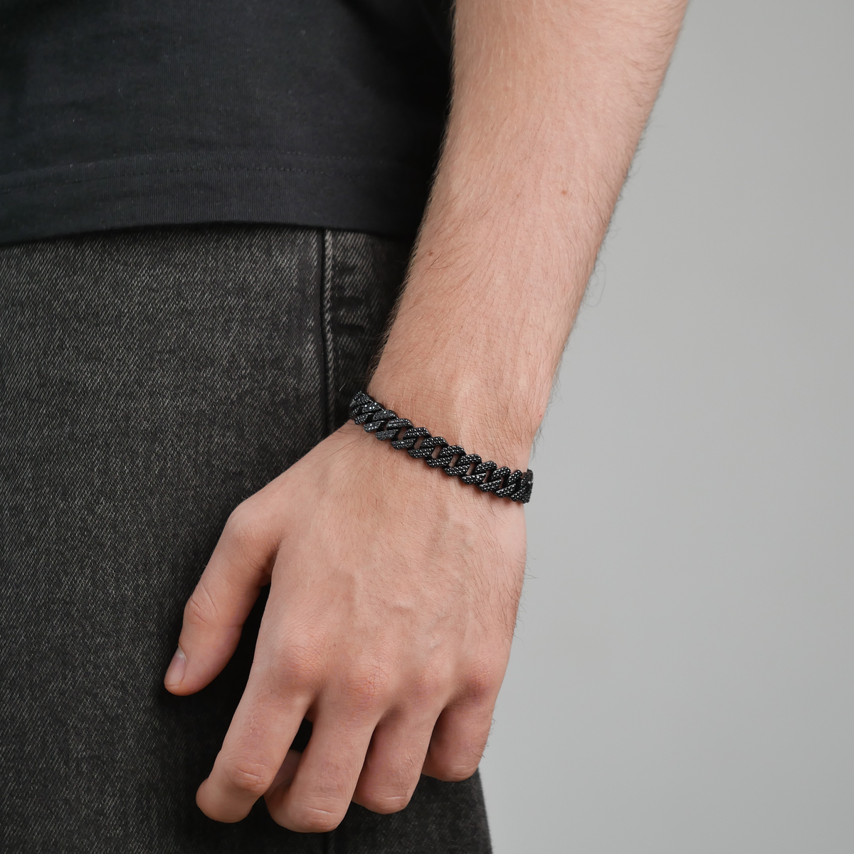 Frosted Cuban Bracelet (10MM)