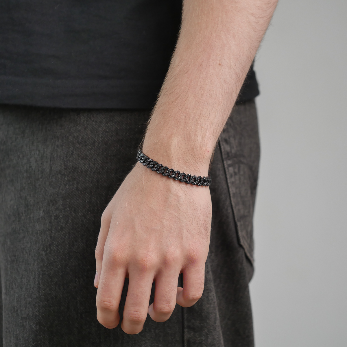Frosted Cuban Bracelet (8MM)