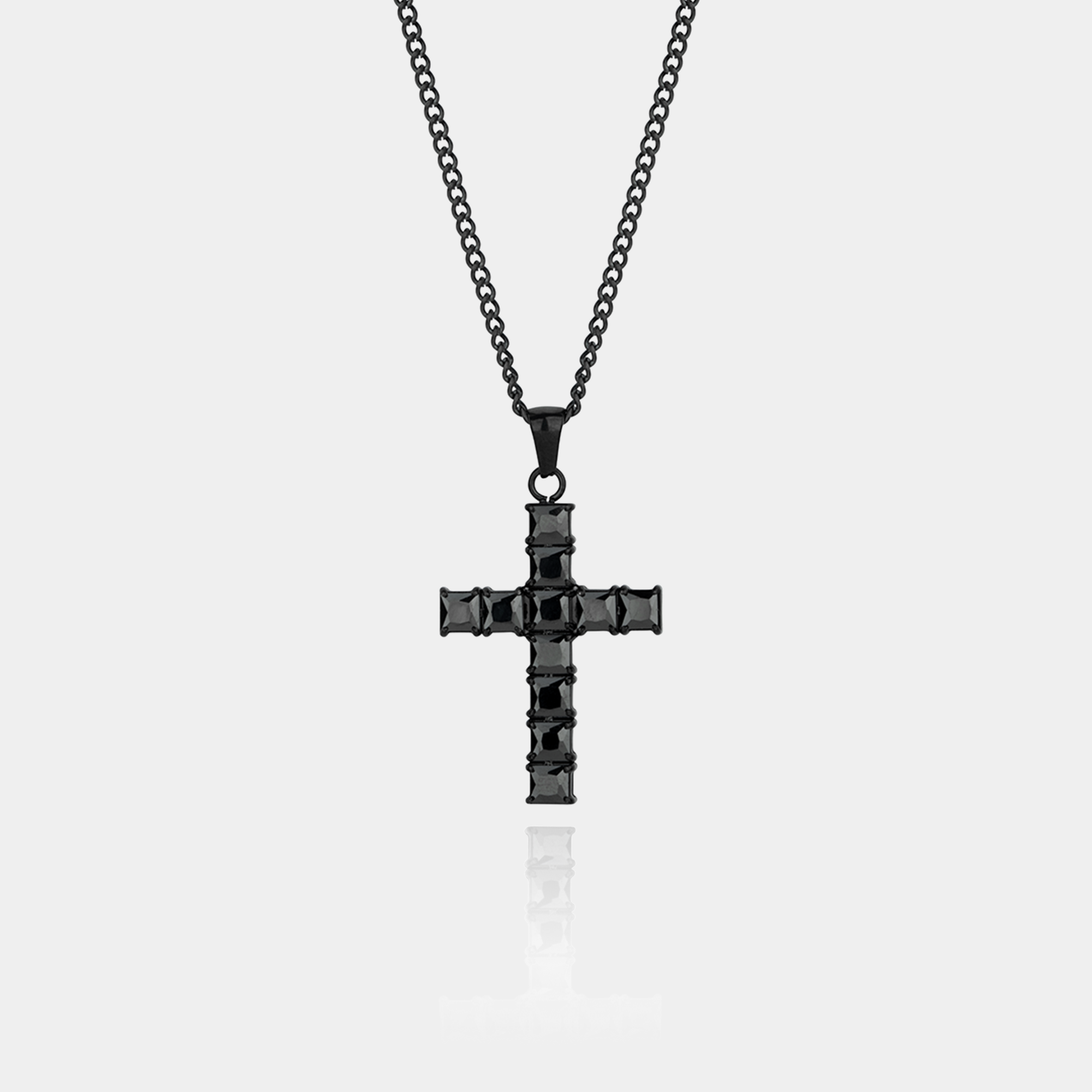 Gemstone Cross Pendant