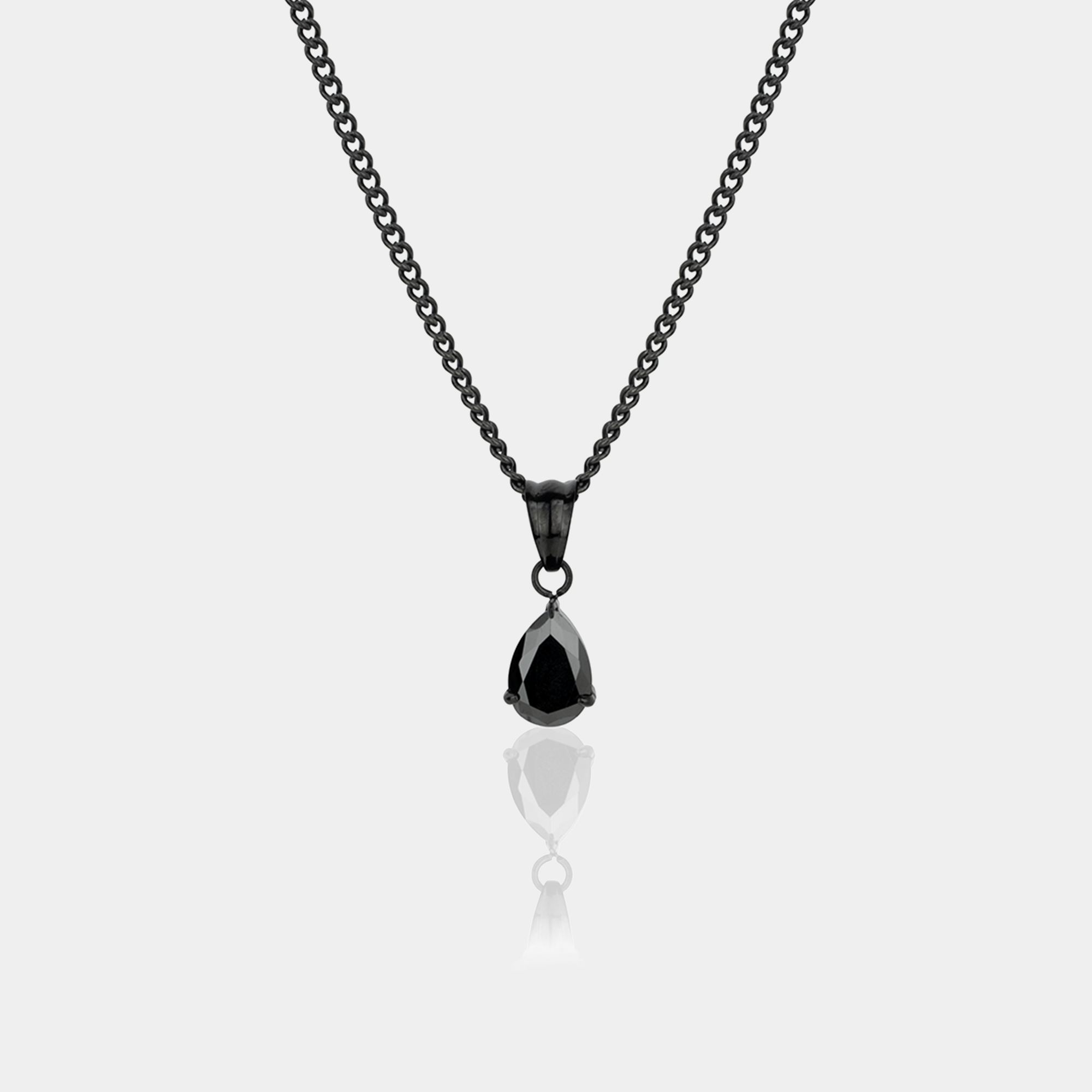 Teardrop Gemstone Pendant