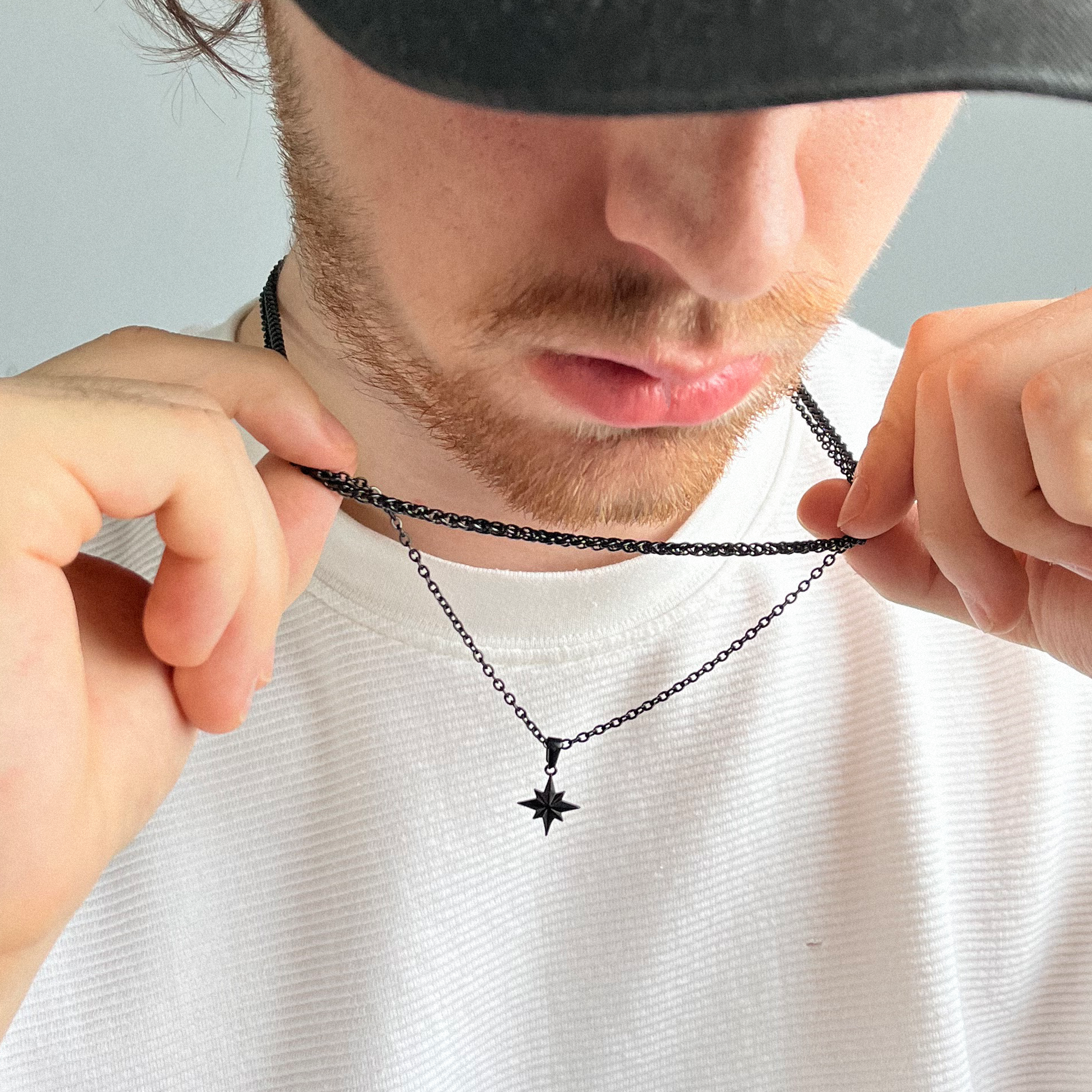 Black Star Pendant, Modeled