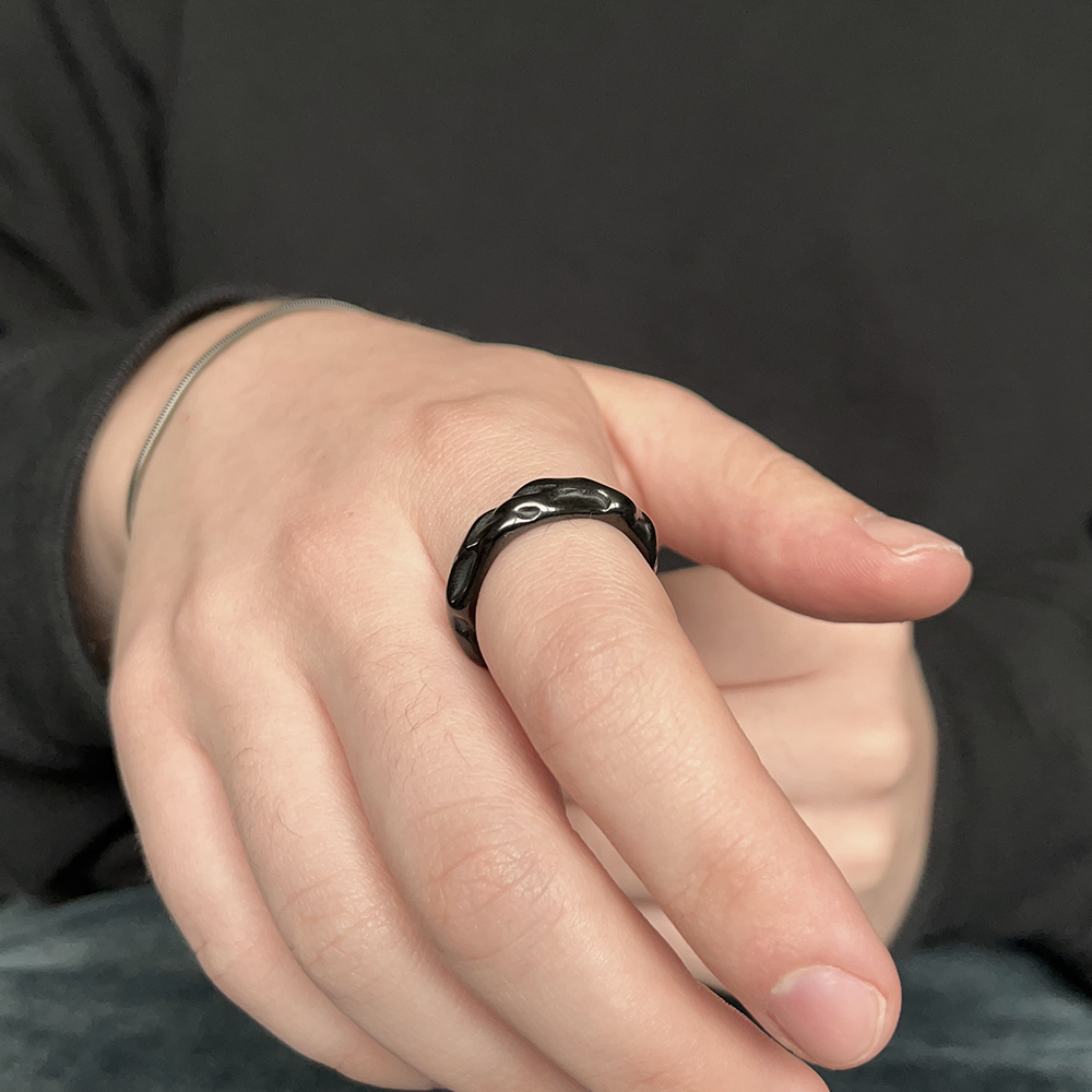 Black Igneous Ring, Modelled