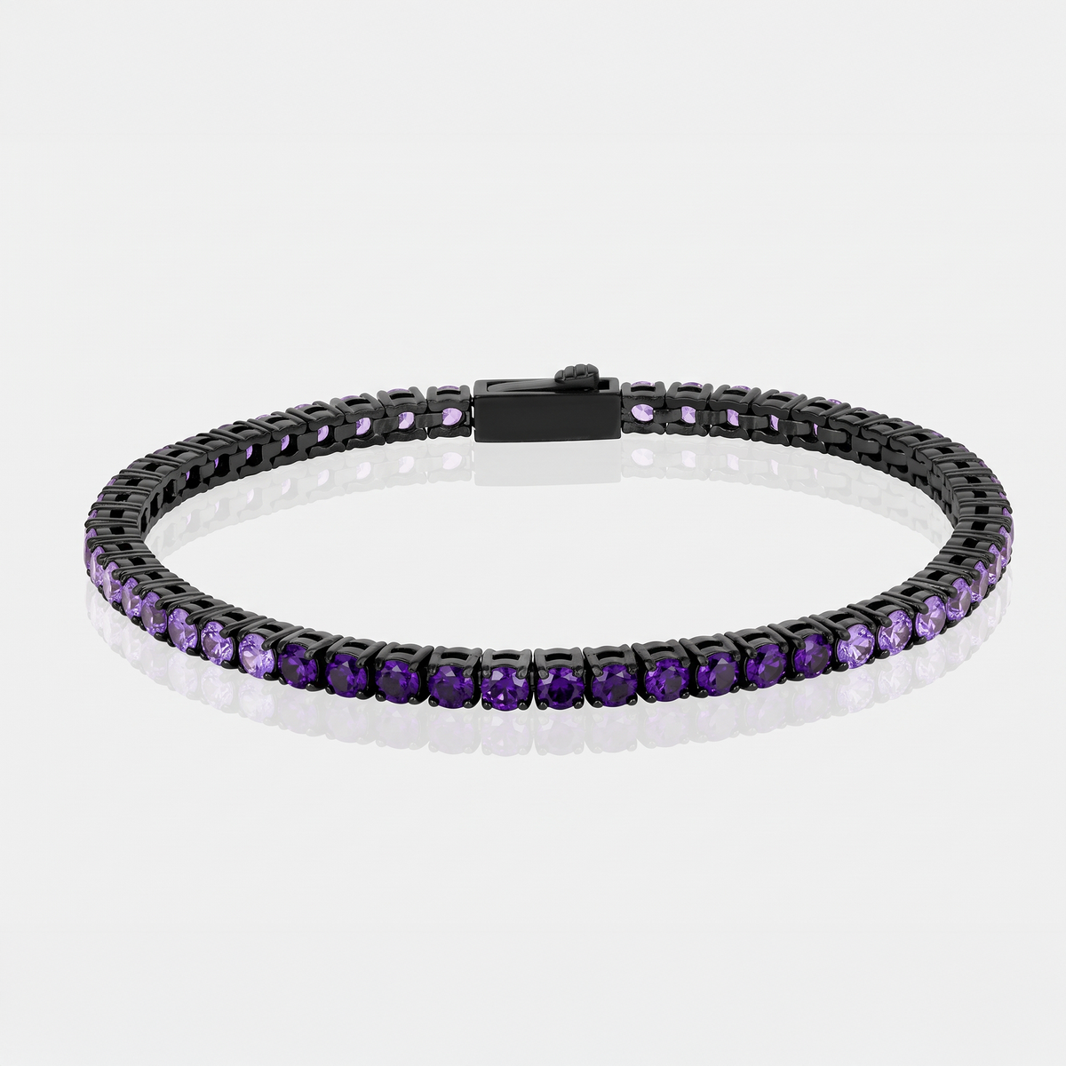 Amethyst Tennis Bracelet (4mm)