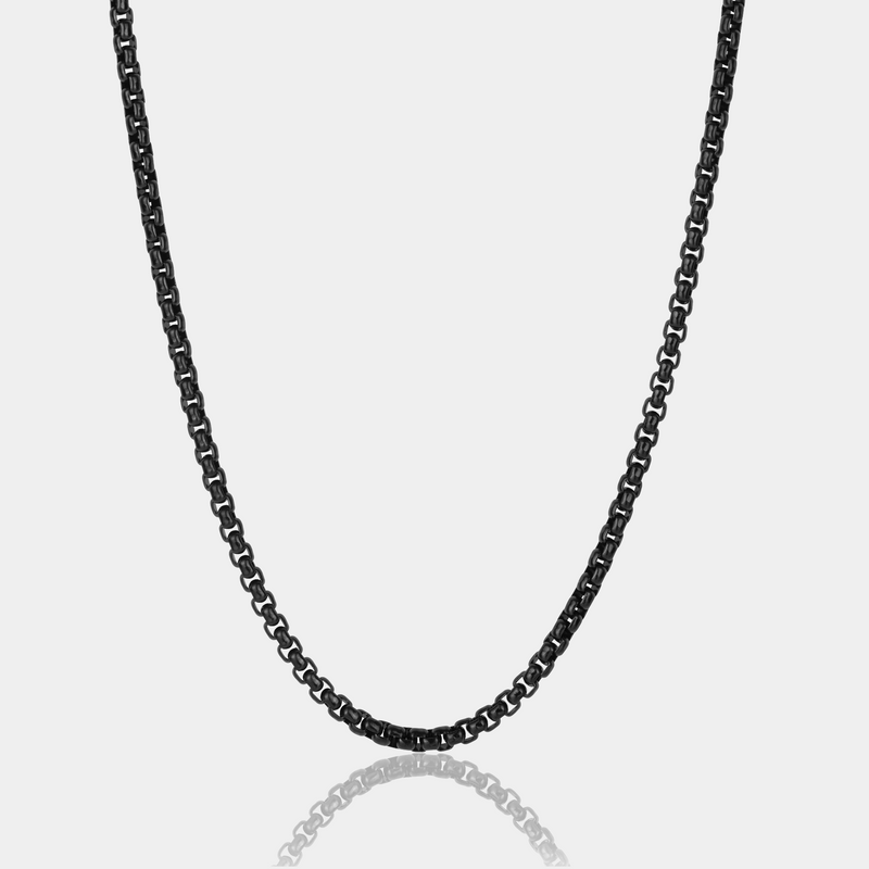 4mm Rolo Chain Rolo Chain 4mm (Black) | Metzi
