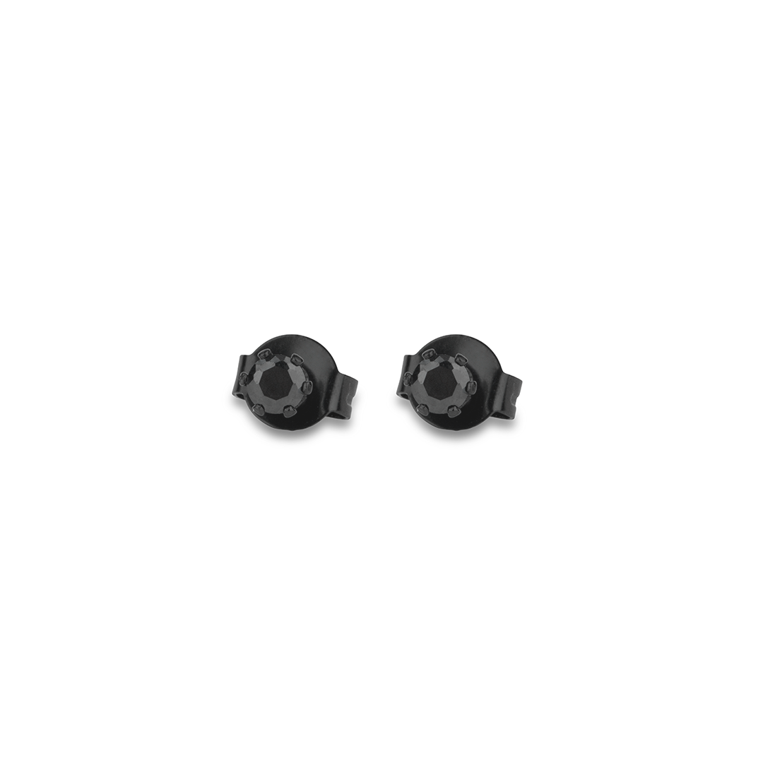 Round Gemstone Studs (3mm)