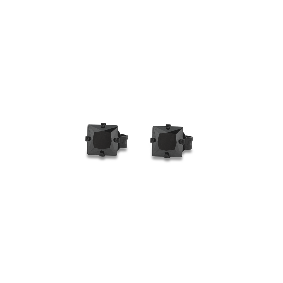 Square Gemstone Studs (5mm)