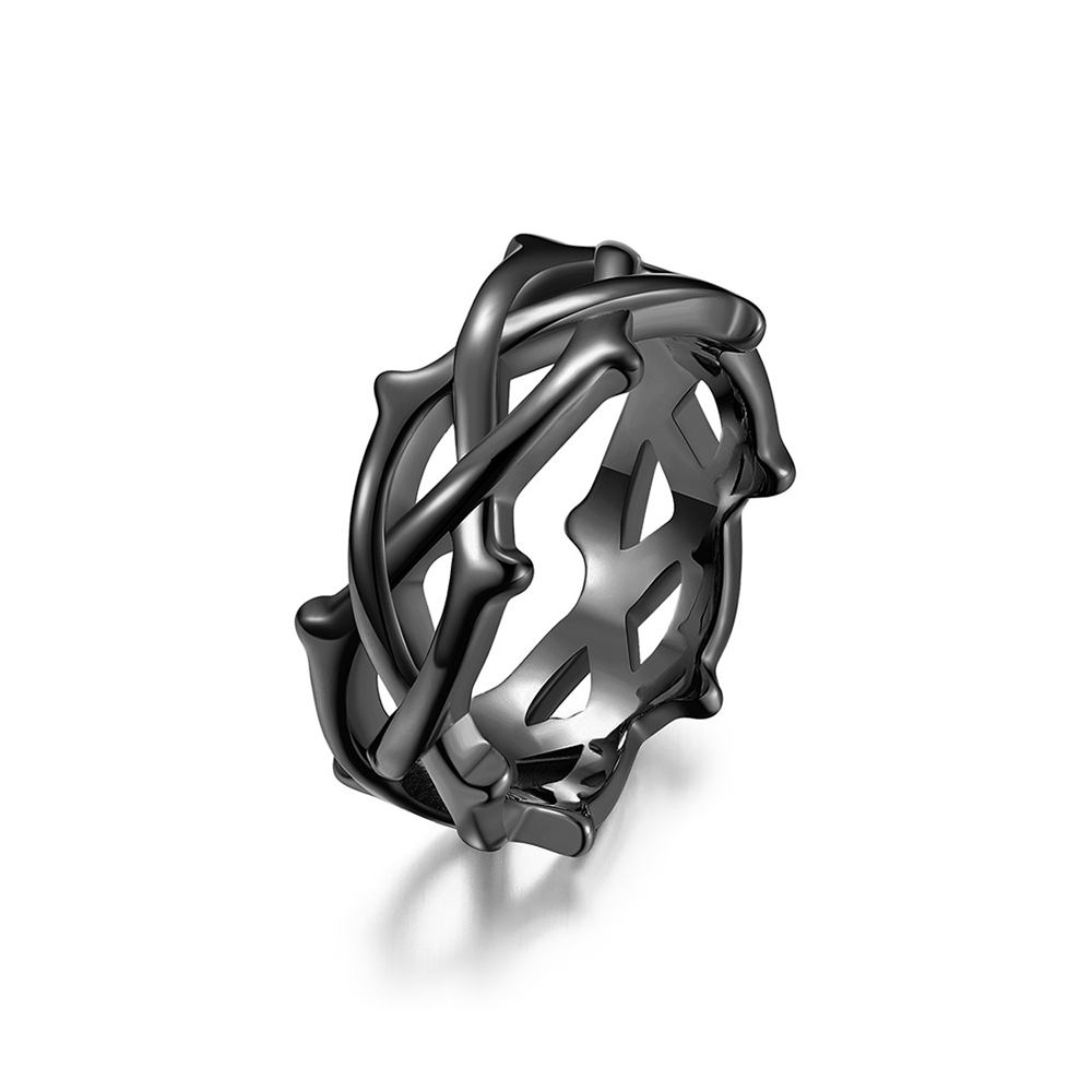 Black Thorns Ring, Front