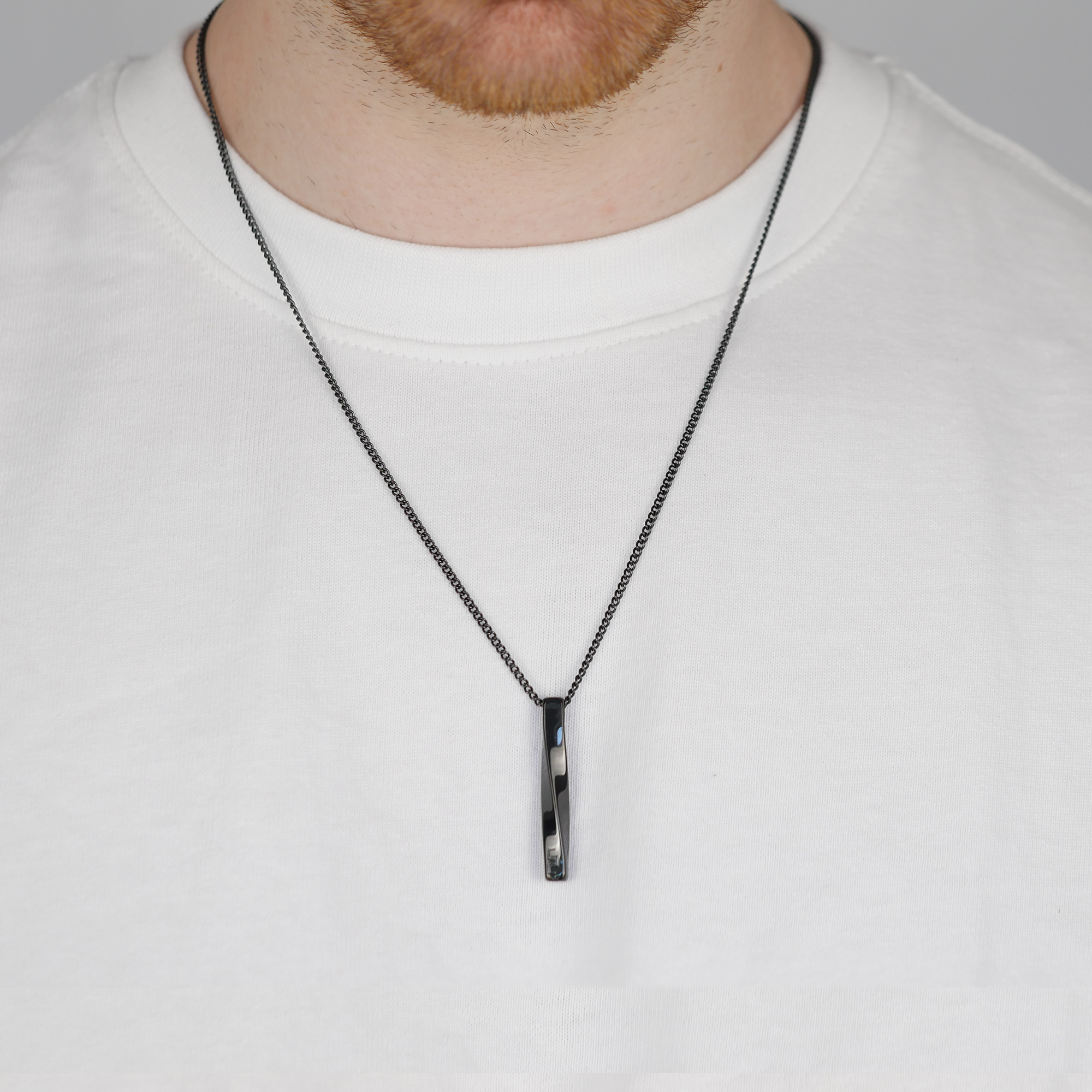 Twisted Bar Pendant