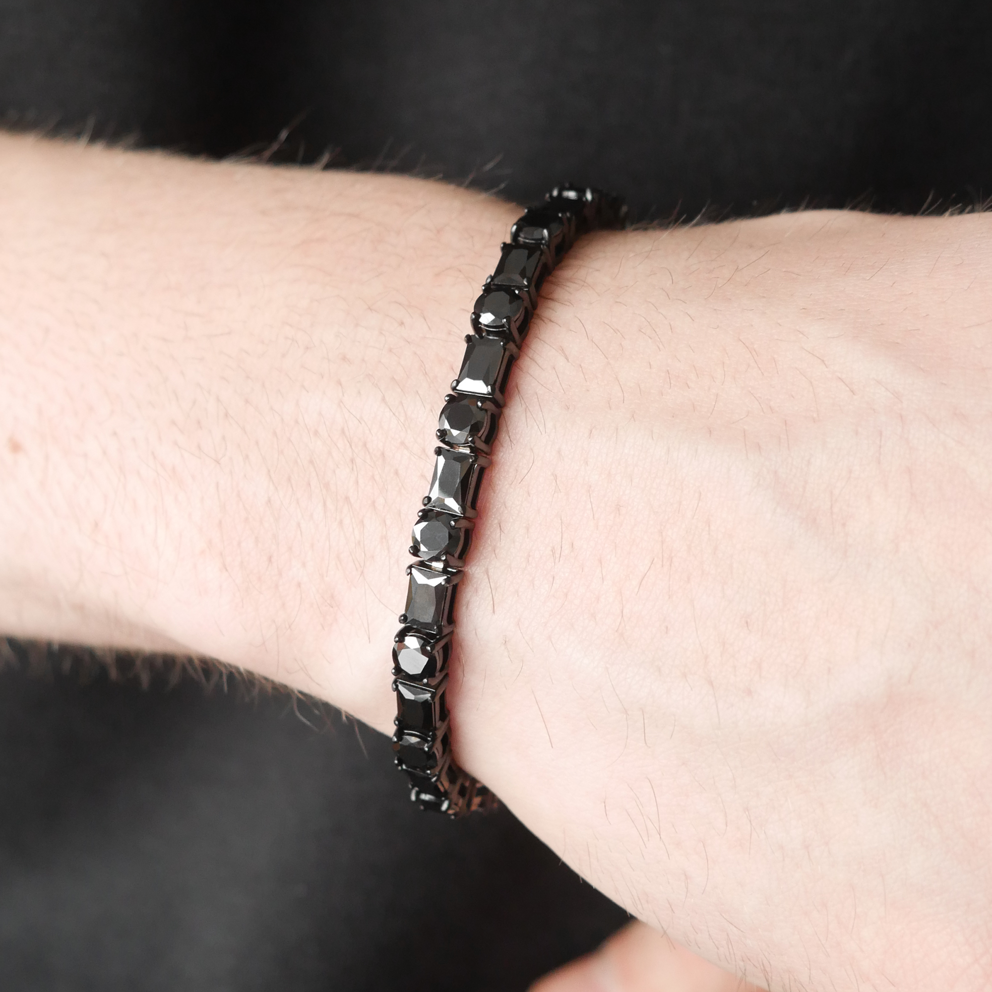 Two-Stone Tennis Bracelet (4mm)