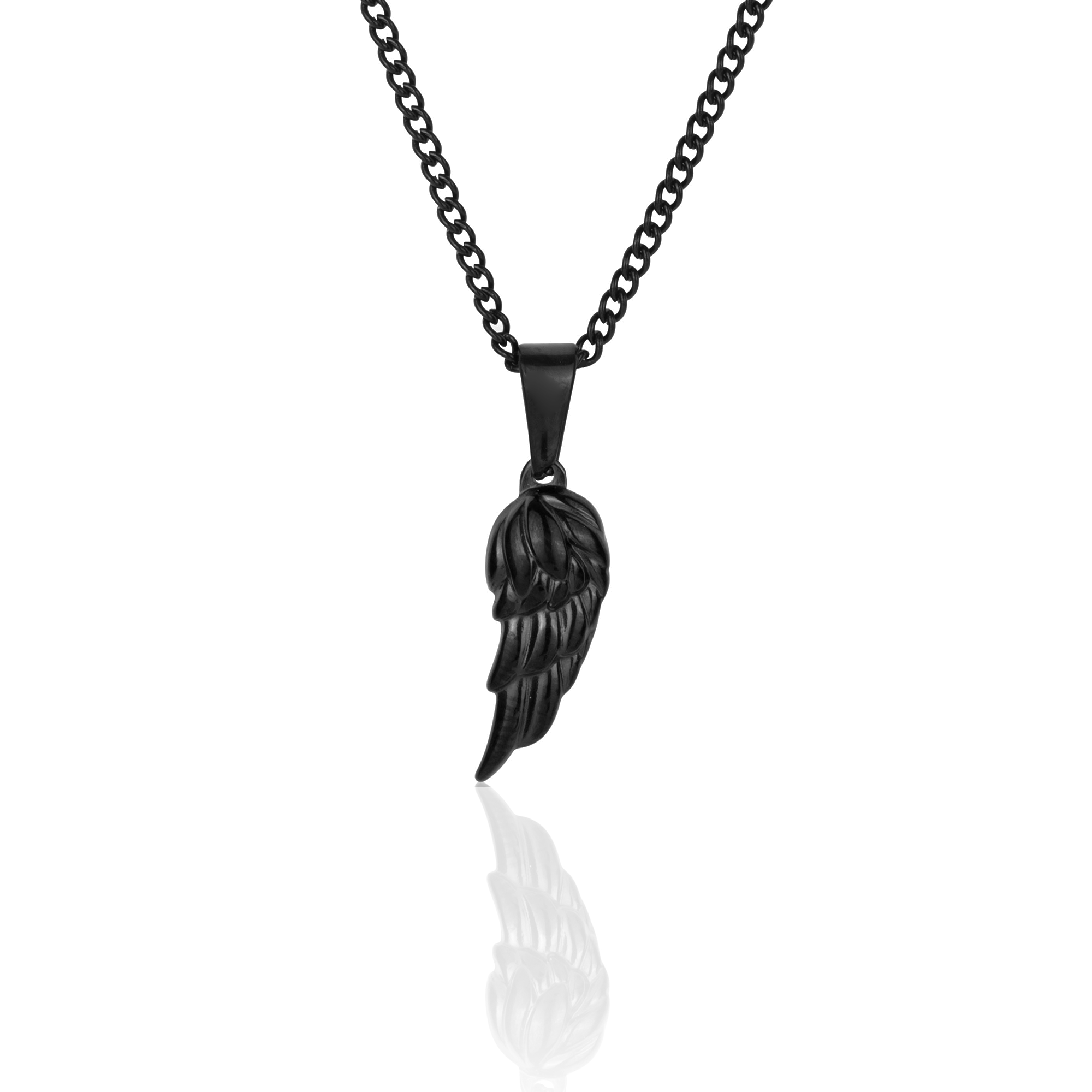 Black Wing Pendant, Front